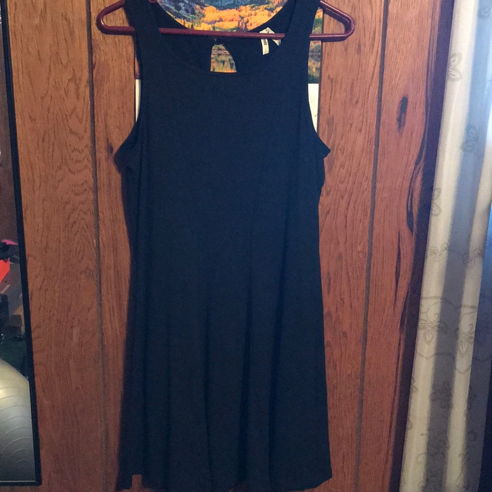 Simple black dress